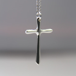 【純粹-小】十字架項鍊 / 純銀項鍊 / Sterling Silver Necklace / Cross 第4張的照片