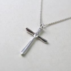 【純粹-小】十字架項鍊 / 純銀項鍊 / Sterling Silver Necklace / Cross 第3張的照片