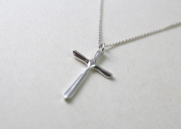 【純粹-小】十字架項鍊 / 純銀項鍊 / Sterling Silver Necklace / Cross 第3張的照片