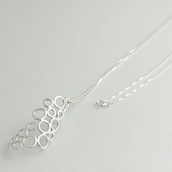 【圓】幾何原創 / 純銀項鍊 / 長鍊 / Sterling Silver Necklace / Circle 第5張的照片