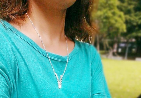 【微醺的浪漫】薰衣草項鍊 / 純銀項鍊 / Sterling Silver Necklace / Lavender 第4張的照片