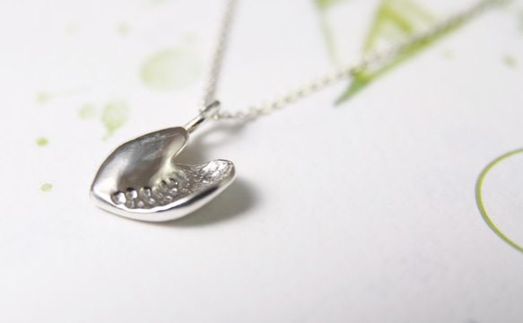 【心扉】愛心項鍊/心型項鍊/純銀項鍊/Sterling Silver Necklace/Heart/Love 第2張的照片