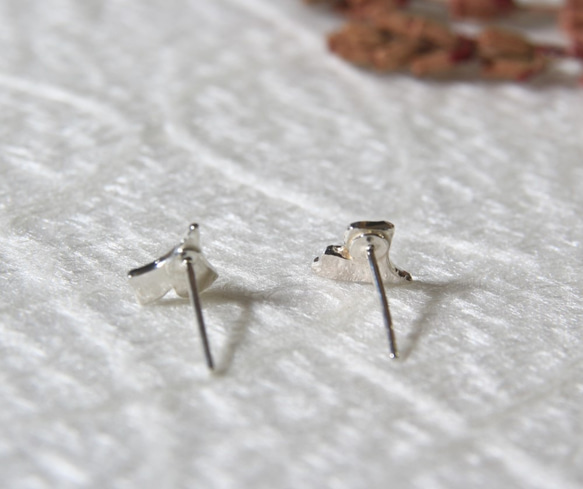 免費改夾式【秋の愛戀】銀杏耳環/不對稱耳環/Sterling Silver Earrings/Ginkgo Leaf 第3張的照片