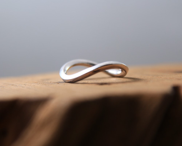【莫比烏斯帶戒指】999純銀戒指 /Sterling Silver Ring/Möbiusband 第4張的照片