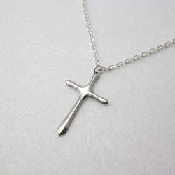 【純粹-大】十字架項鍊 / 男女適用 / 男十字架 / Sterling Silver Necklace / Cross 第3張的照片