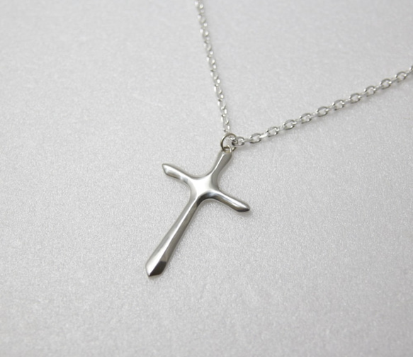 【純粹-大】十字架項鍊 / 男女適用 / 男十字架 / Sterling Silver Necklace / Cross 第3張的照片