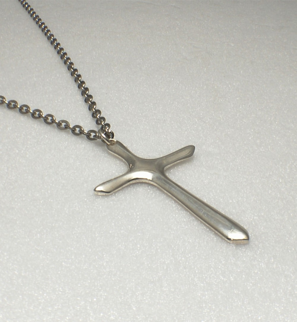 【純粹-大】十字架項鍊 / 男女適用 / 男十字架 / Sterling Silver Necklace / Cross 第2張的照片