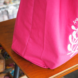 您一直在尋找的可愛環保包 ♪ AMBER 原創設計 Marche 包帶儲物袋粉紅色 第7張的照片