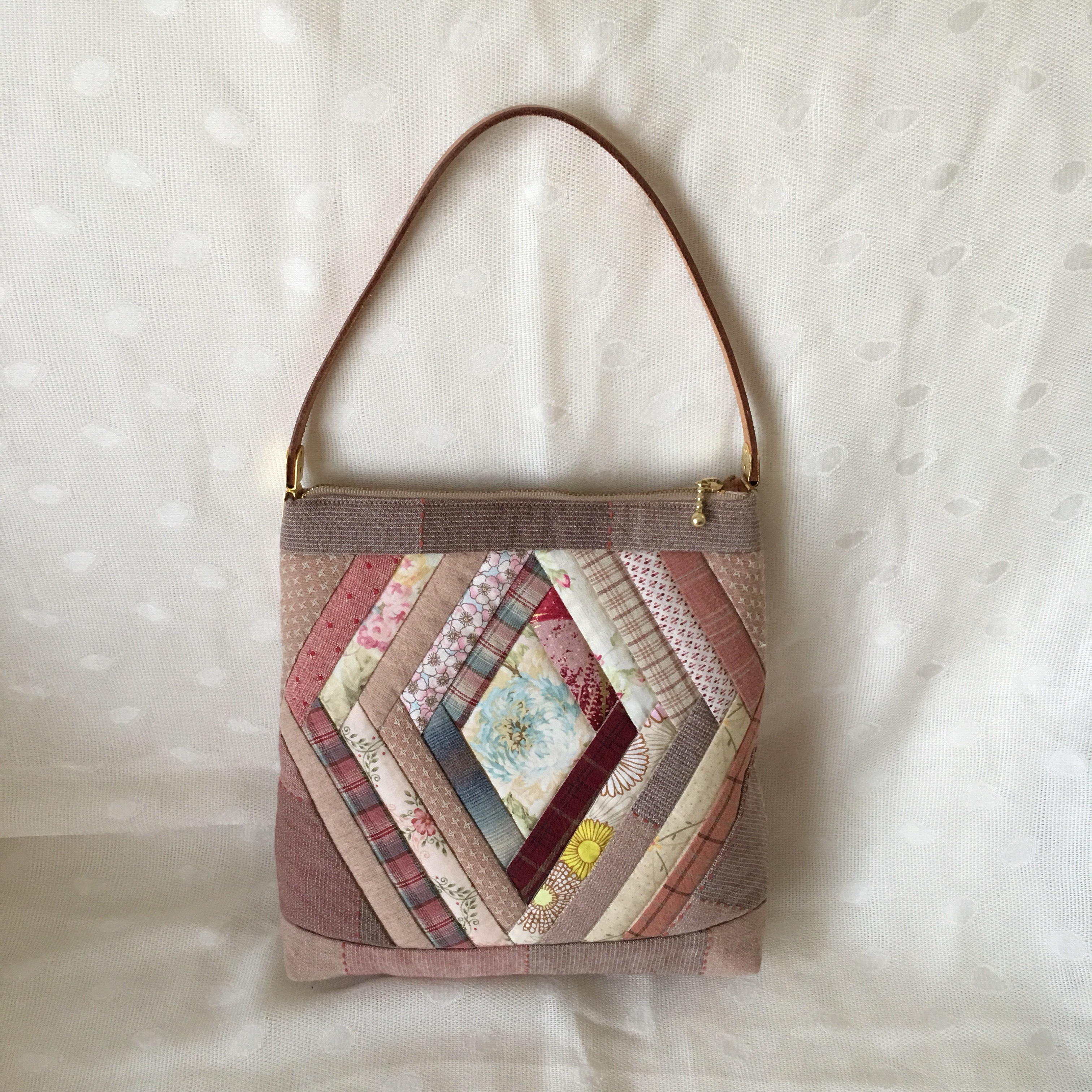 専用　おまとめパッチワーク I made a bag easily using machine quilting. [DIY] [Rail