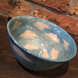 空のカフェカップ ・スープカップ（晴れやかブルー）sold out売り切れ 3枚目の画像