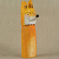 しばいぬ　木彫　シバイヌ／柴犬 1枚目の画像