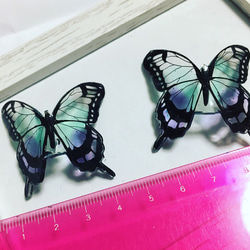冬空蝶々のヘアゴム 8枚目の画像