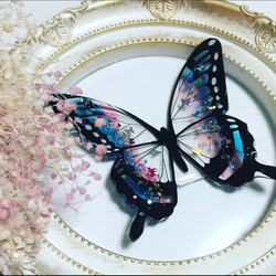 魅せる蝶々のヘアゴム 3枚目の画像