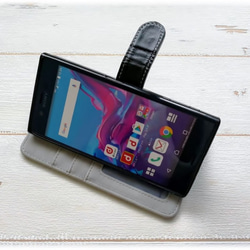 [Huawei P20 lite / P10 / Mate 20 / Nova / HW-01K]可選的縮寫☆筆記本型智能手機套 第5張的照片