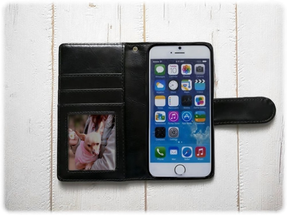[兼容幾乎所有型號] 黑色智能手機保護殼簡約 concho iPhone Xperia Aquos Galaxy S21 第4張的照片