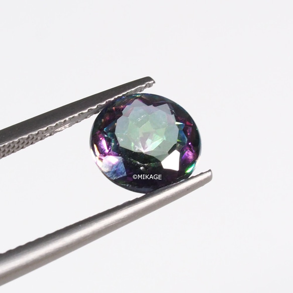 天然石ミスティックトパーズのルースストーン (Mystic Topaz Loose Stone) 5枚目の画像