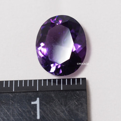 天然石アメジストのルースストーン (Amethyst Loose Stone) 4枚目の画像