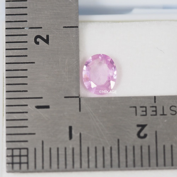 天然石ピンクサファイアのルースストーン (Pink Sapphire Loose Stone) 5枚目の画像
