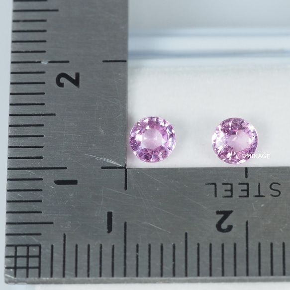 天然石ピンクサファイアのルースストーン (Pink Sapphire Loose Stone) 5枚目の画像