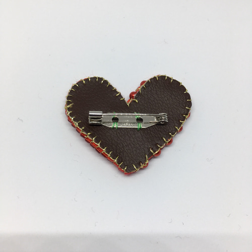 セール19日23時59分まで　サフィレットブローチ　ダブルハートモチーフ 限定カラー】ダブルハートモチーフブローチ(その他