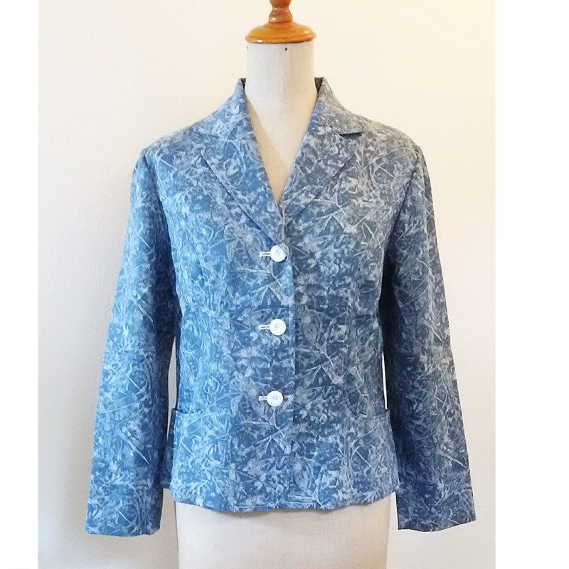 デニム地のジャケット 12号サイズ