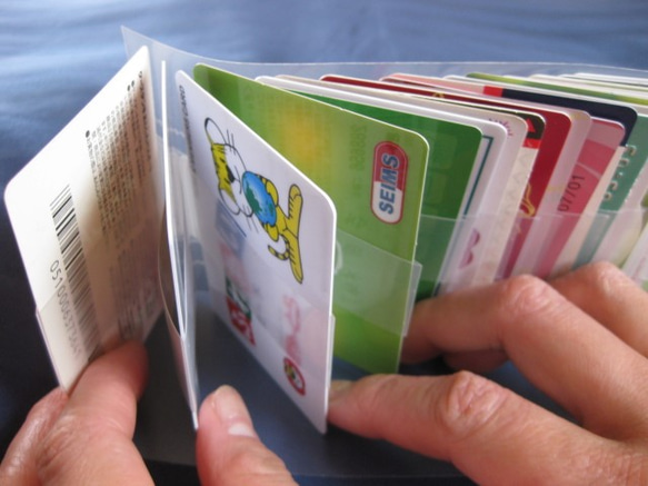 訳あり☆長財布に入るカード入れ20/カードケース/カード入れ/インナーカードケース/大容量/長財布/収納 4枚目の画像