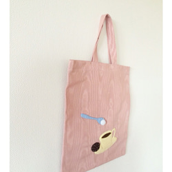 SALE★お茶の時間 bag (ピンク) 3枚目の画像