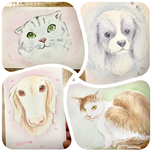 黒コッペ 似顔絵ギフト制作 黒コッペ様 専用 似顔絵ギフト制作