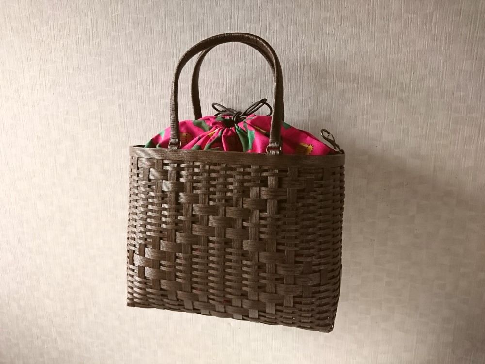 TURNIP チョコレートM　かごバッグ