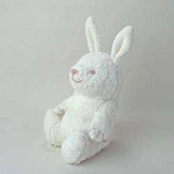 オーガニックコットンうさぎのぬいぐるみMサイズ 2枚目の画像