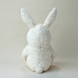 オーガニックコットンうさぎのぬいぐるみMサイズ 4枚目の画像