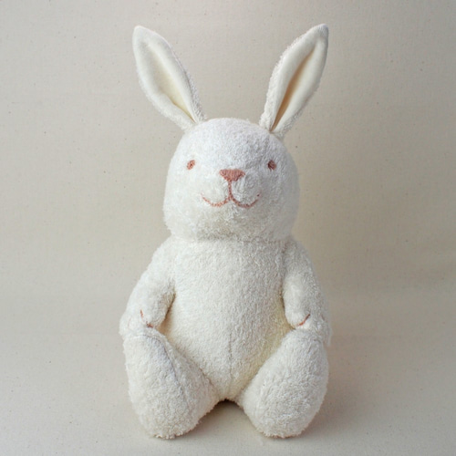 オーガニックコットンうさぎのぬいぐるみLサイズ ぬいぐるみ ぬく