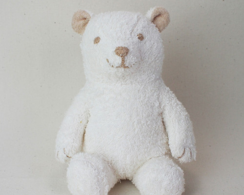 くまこ❤お作り 手作りキット】オーガニックコットンくまのぬいぐるみMサイズ