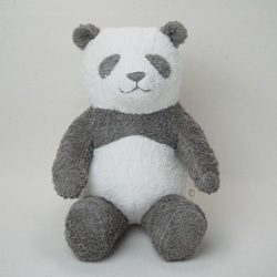 オーガニックコットン草木染めパンダのぬいぐるみミニサイズ