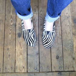 Zebra Harako WOMEN&#39;S Cowfer Slip-on 第5張的照片