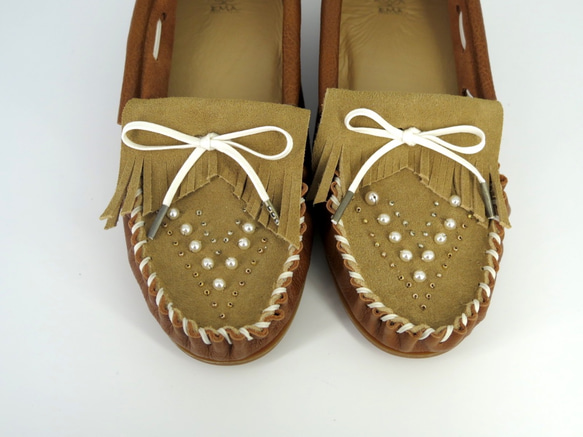 Emma Design Moccasin NALU moccasin Shoes＃7 第4張的照片