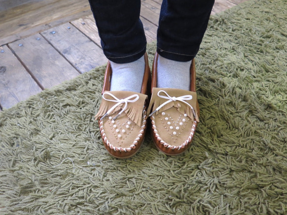 Emma Design Moccasin NALU moccasin Shoes＃7 第5張的照片