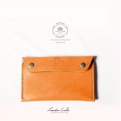 【icleaXbag】classic leather card purse DG12 3枚目の画像