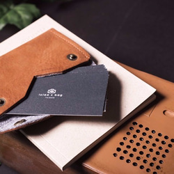 【icleaXbag】classic leather card purse DG12 5枚目の画像