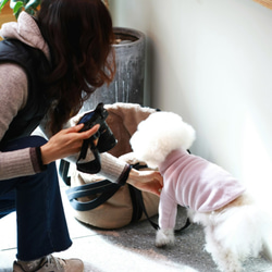 【犬用キャリーバッグ・ドッグキャリー・ペット用キャリーバッグ】愛犬が暖かく快適に、そして軽い！ 7枚目の画像