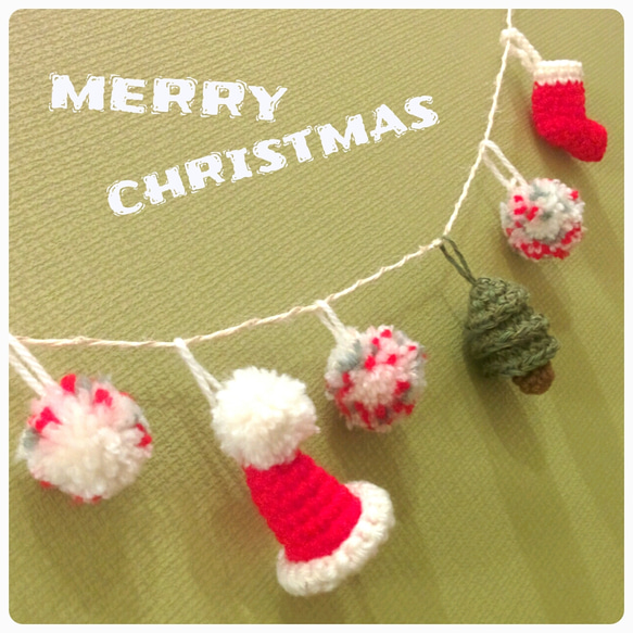 クリスマスガーランド/ツリーの飾り 1枚目の画像