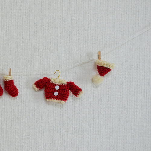 【人気】クリスマス ガーランド サンタ ハンドメイド ガーランド クリスマス サンタ 雪だるま フェルト ハンドメイド