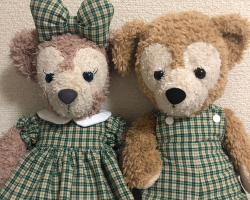 sサイズシェリーメイandダッフィー お揃いコスチューム
