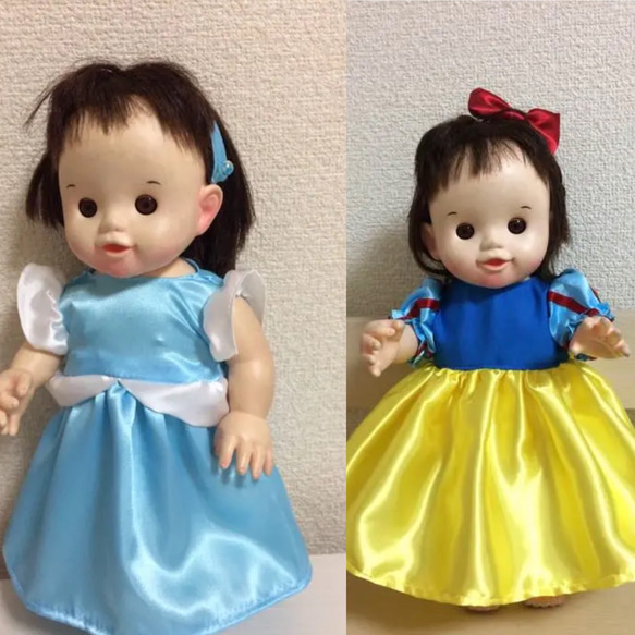 受注生産 お人形サイズドレス 4枚目の画像
