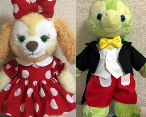 受注生産sサイズクッキーアン＆オルメルペアコスチューム