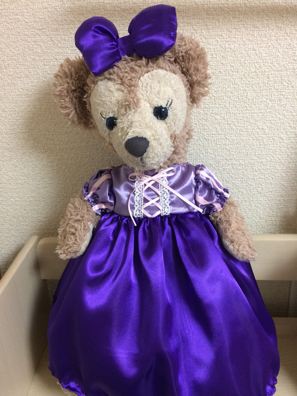 シェリーメイの紫ドレス ぬいぐるみ doll 通販 5550546｜Creema