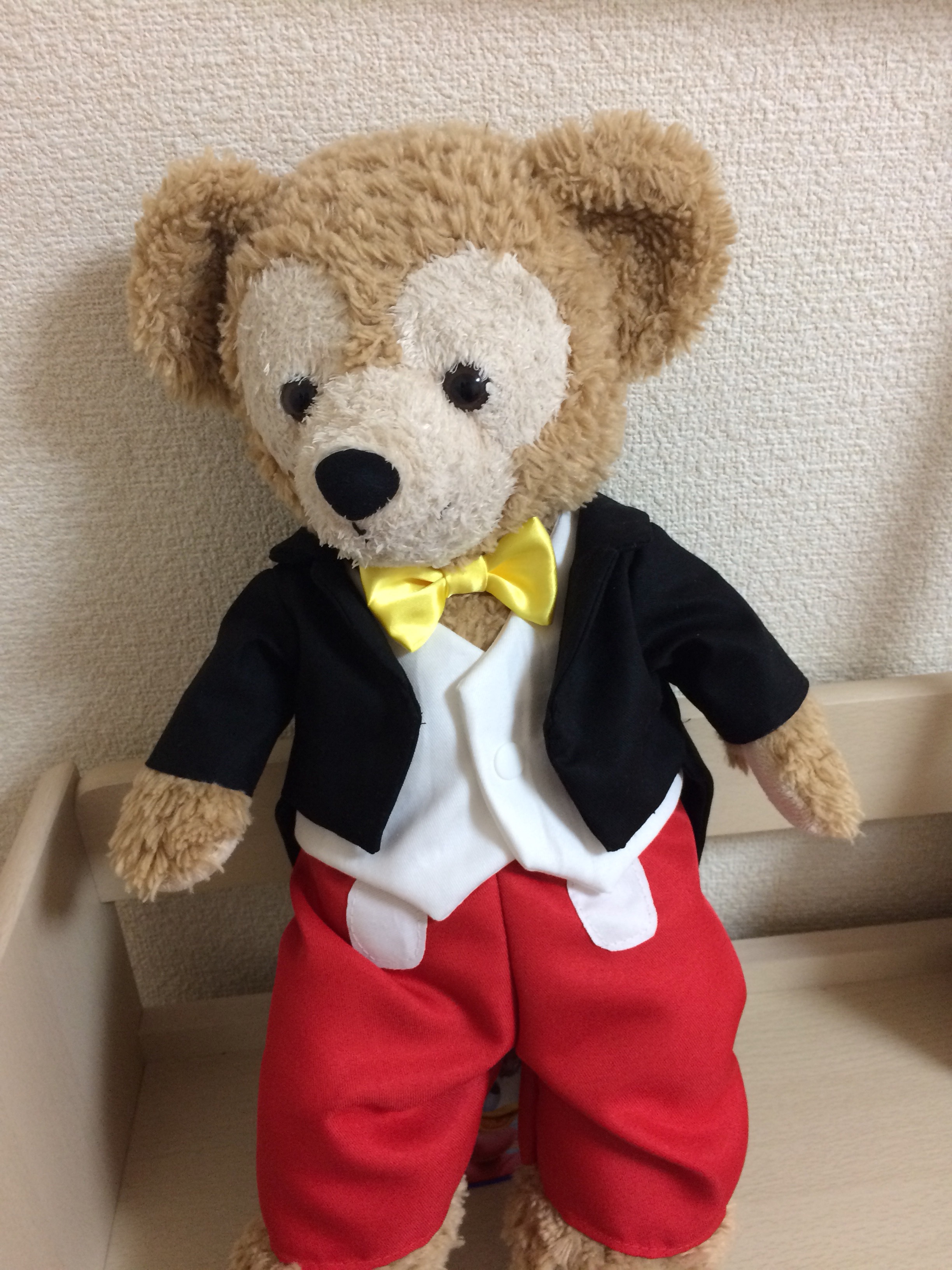 ダッフィー　コスチューム②(まとめ売り) ダッフィー コスチューム2点まとめ 美品 東京ディズニーシー