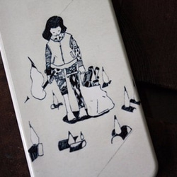 Line（pencil on paper / 2012）phone case 第2張的照片