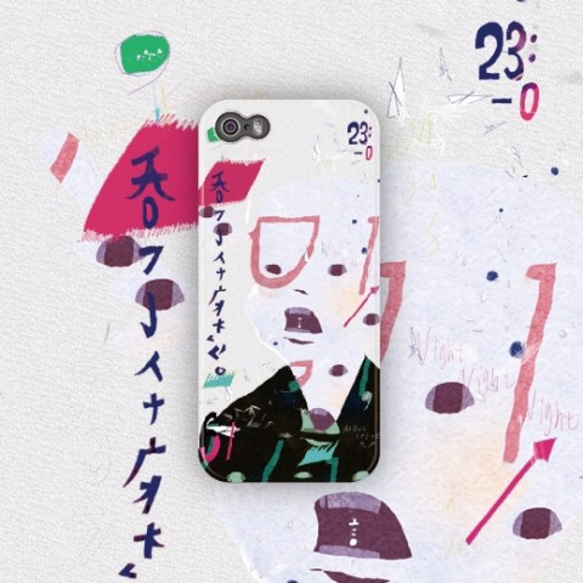 是什麼吞在嘴裡（digital paint / 2012）phone case 第1張的照片