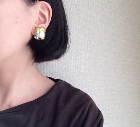 tin×shikinouta earring【受注制作】 4枚目の画像